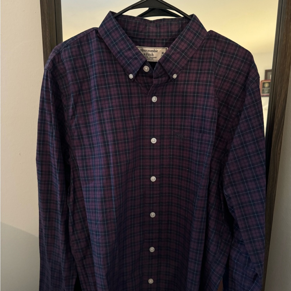 Abercrombie and Fitch Plaid Shirt Size XL